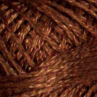 Valdani 3 Strand Cotton Floss: 1643 - Red Brown Medium
