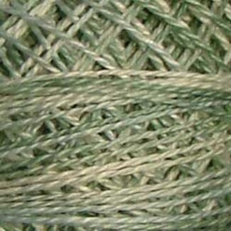 Valdani Perle Cotton Size 12, Varigates:  M93 - Silver Foam