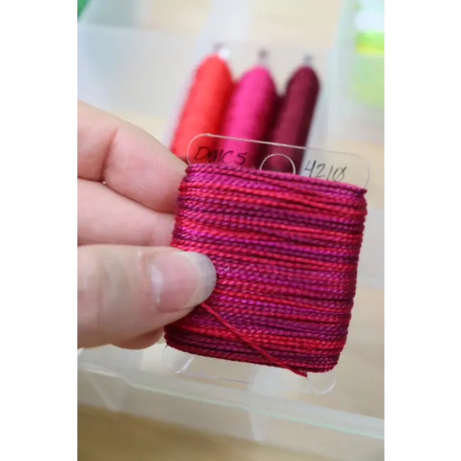 Extra Long Acrylic Bobbins, set of 13 - Clear