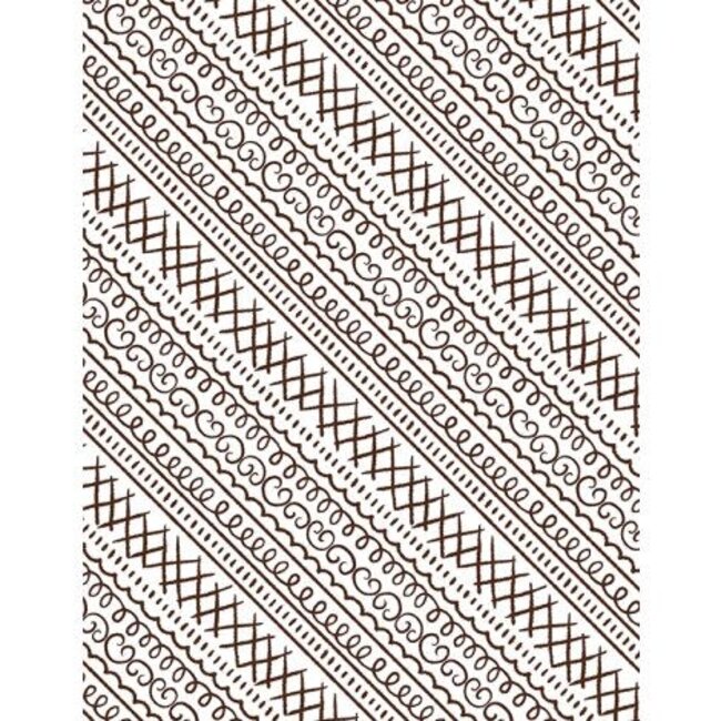 Baking Up Joy, Icing Stripe, White $0.23 per cm or $23/m