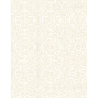 Wilmington Prints Season's Study,  Grid Tonal, Cream $0.23 per cm or $23/m