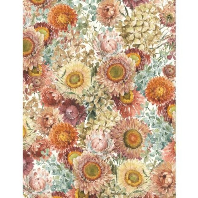 Season's Study, Packed Floral, Multi $0.23 per cm or $23/m