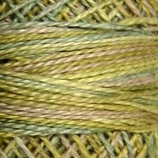Valdani Perle Cotton Size 12, Varigates:  M80 - Distant Grass