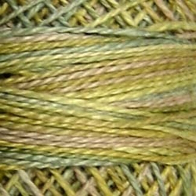 Perle Cotton Size 12, Varigates:  M80 - Distant Grass