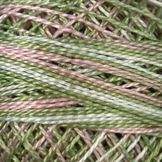 Valdani Perle Cotton Size 12, Varigates:  M63 - Early Spring