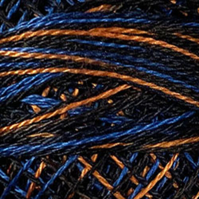 Perle Cotton Size 12, Varigates:  M53 - Moonlit Mountains