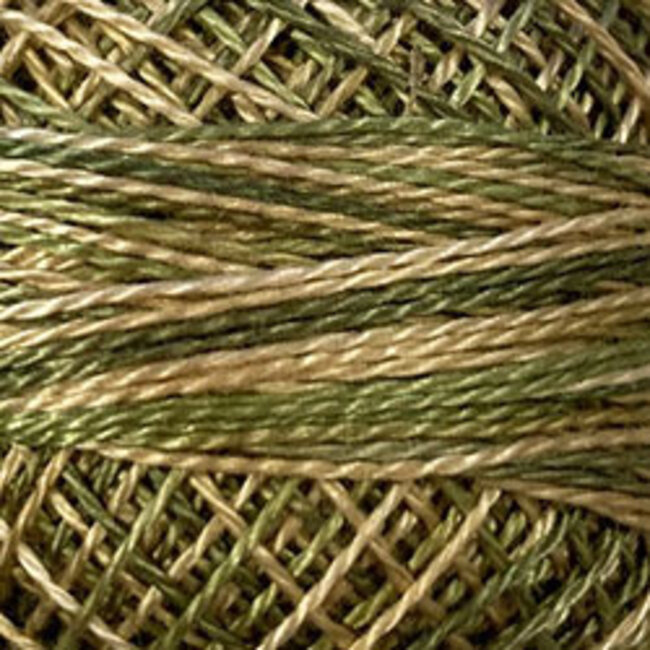 Perle Cotton Size 12, Varigates:  M47 - Robin`s Nest