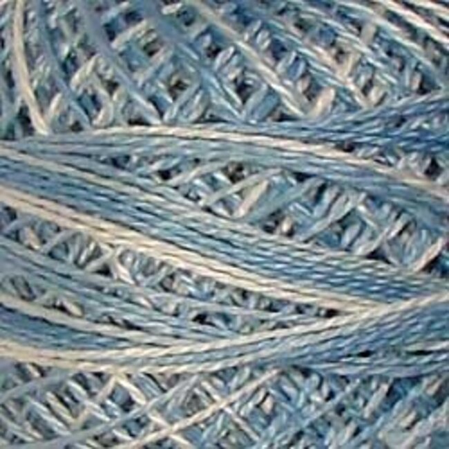 Perle Cotton Size 12, Varigates:  M42 - Summer Sky