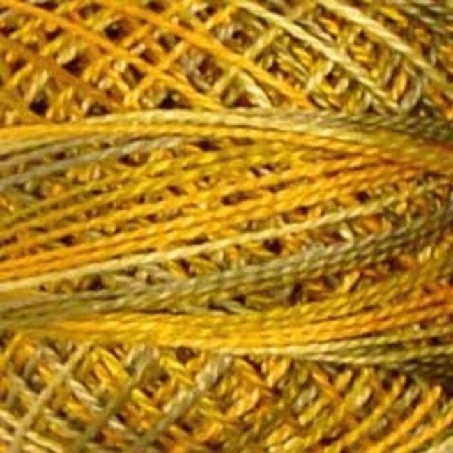 Perle Cotton Size 12, Varigates:  M28 - Harvest