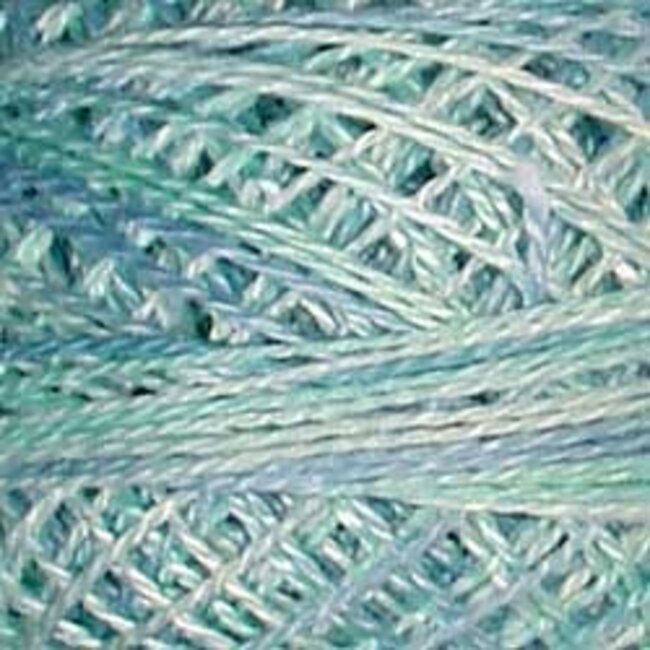 Perle Cotton Size 12, Varigates:  M24 - Water Reflections