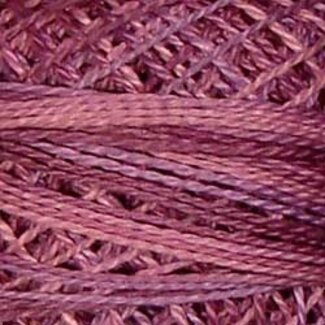 Valdani Perle Cotton Size 12, Varigates:  M18 - Iris Petals