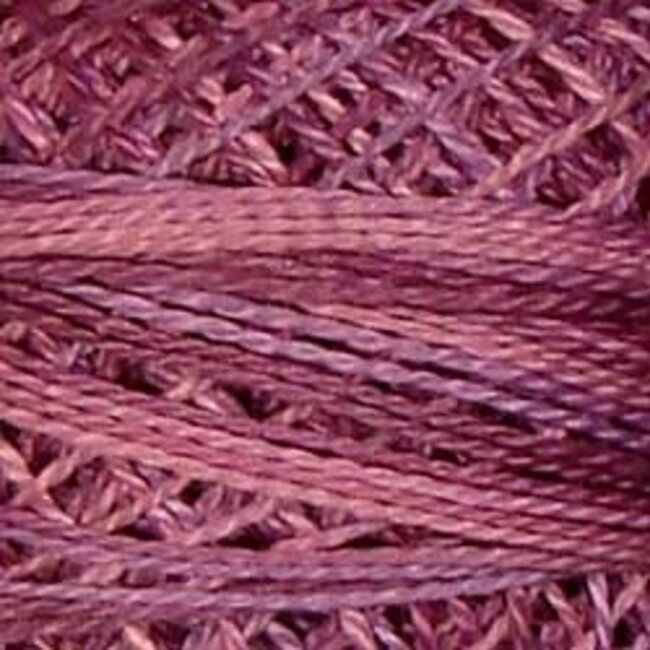 Perle Cotton Size 12, Varigates:  M18 - Iris Petals