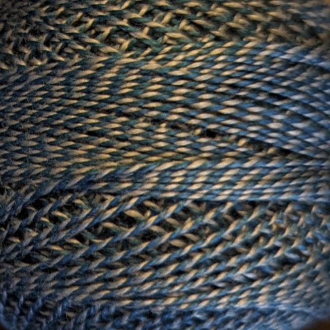 Perle Cotton Size 8, variegated: PT23 - Forget~Me~Knot