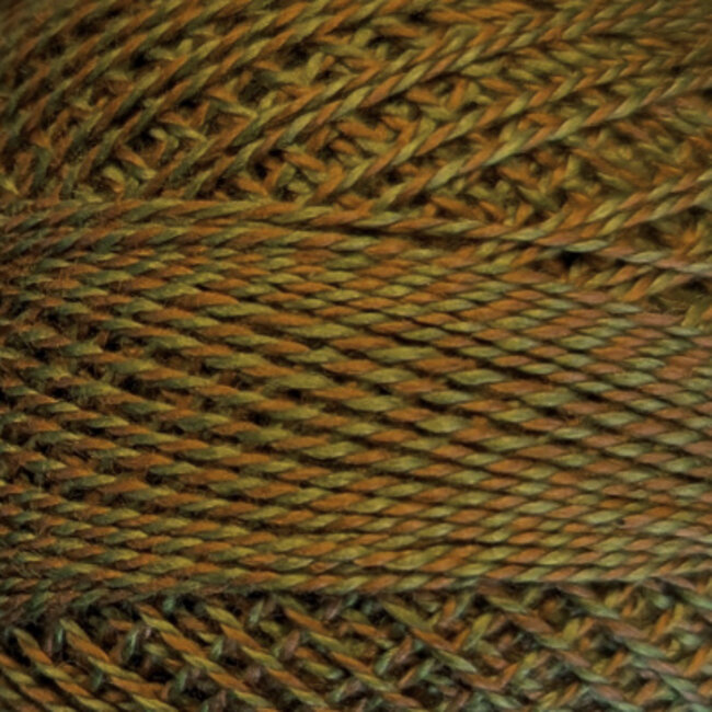 Perle Cotton Size 8, variegated: PT22 - Spring Twig