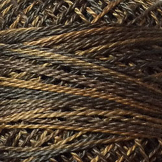 Perle Cotton Size 8, variegated: P9 - Bronze - Vintage Hues Sampler