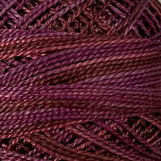 Valdani Perle Cotton Size 8, variegated: O82 - Dahlia Dance
