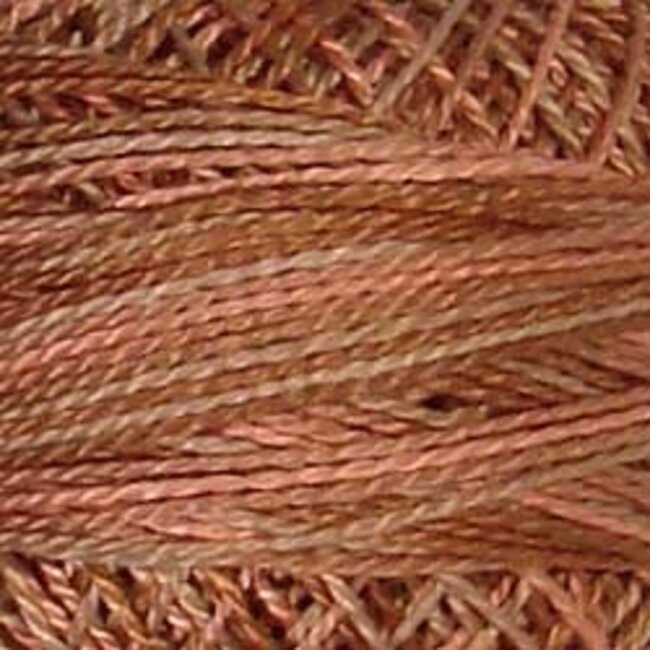 Perle Cotton Size 12, Varigates:  JP6 - Muddy Pots - Muddy Monet Collection