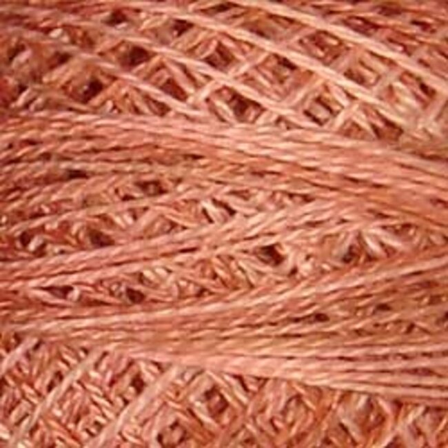 Perle Cotton Size 12, Varigates:  JP5 - Nantucket Rose - Muddy Monet Collection