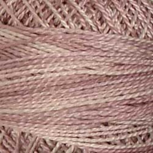 Perle Cotton Size 12, Varigates:  JP3 - Sweet Violets - Muddy Monet Collection