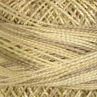Valdani Perle Cotton Size 12, Varigates:  JP1 - Sunwashed - Muddy Monet Collection