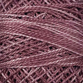Valdani Perle Cotton Size 12, Varigates:  H208 - Forgotten Lavender- Heirloom Collection