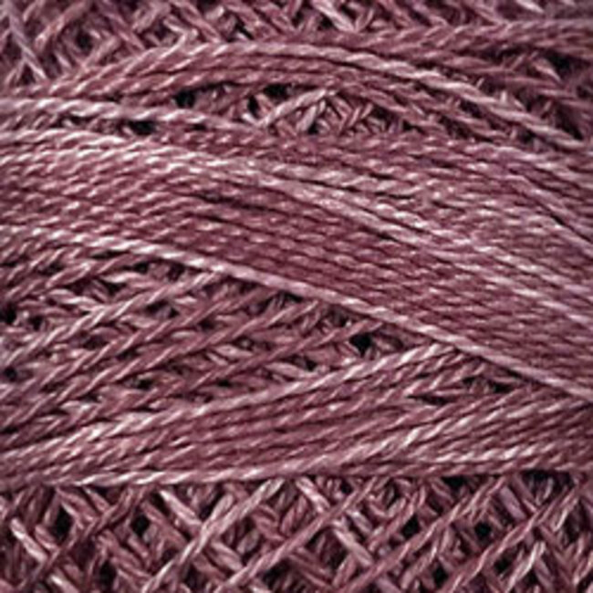 Perle Cotton Size 12, Varigates:  H208 - Forgotten Lavender- Heirloom Collection