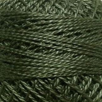 Valdani Perle Cotton Size 12 Solid: 892 - Juniper Medium