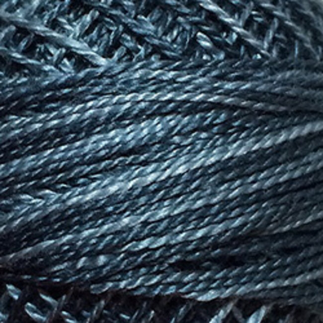 Perle Cotton Size 8, variegated: O578 - Primitive Blues