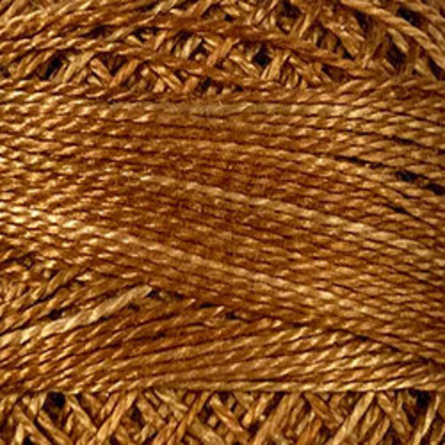 Perle Cotton Size 8, variegated: O571 - Tea Honey
