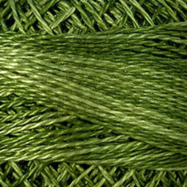 Perle Cotton Size 8, variegated: O560 - Morning Grass