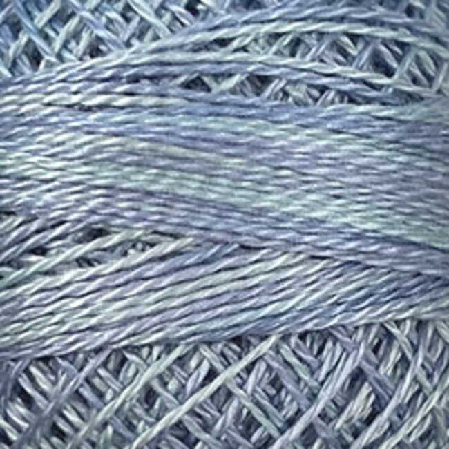 Perle Cotton Size 8, variegated: O558 - Blue Suave