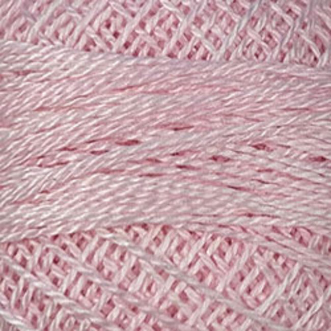 Perle Cotton Size 8, variegated: O557 - Rose Suave
