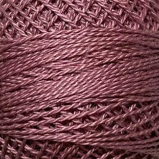 Valdani Perle Cotton Size 12 Solid: 882 - Distant Mauve Medium