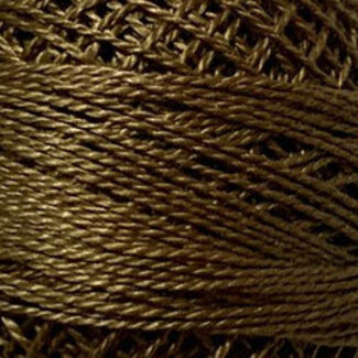 Valdani Perle Cotton Size 12 Solid: 853 - Antique Gold Dark