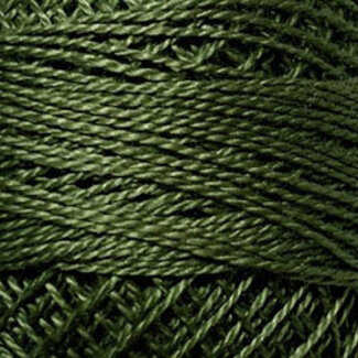 Valdani Perle Cotton Size 12 Solid: 822 - Olive Green Medium