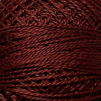 Valdani Perle Cotton Size 12 Solid: 813 - Brick Dark