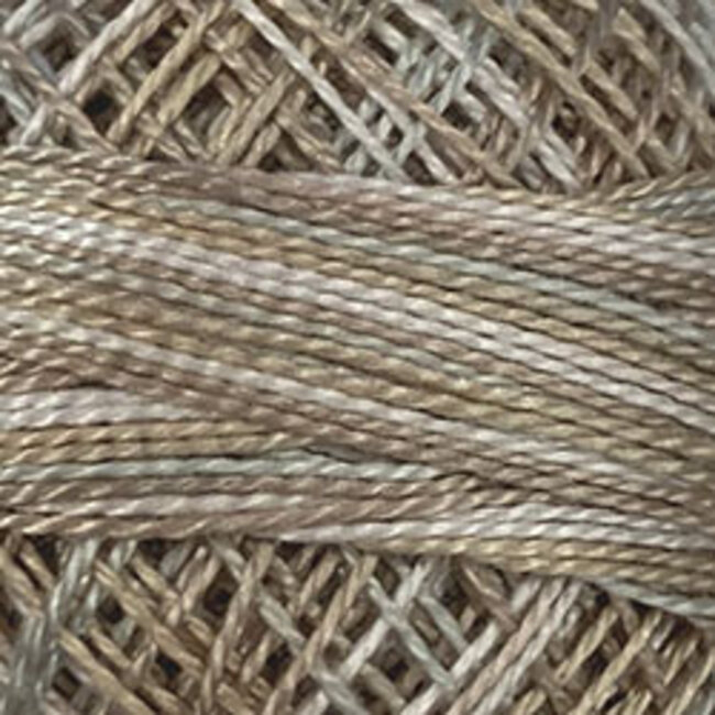 Perle Cotton Size 8, variegated: O545 - Primitive White