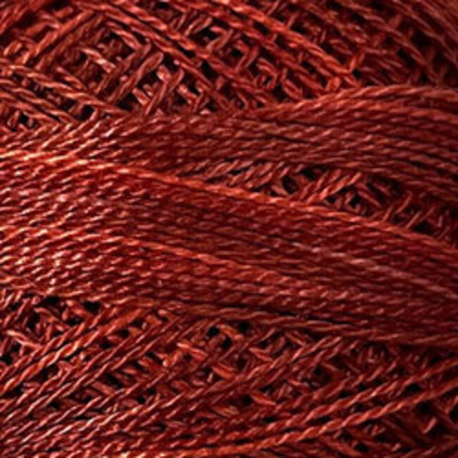 Perle Cotton Size 8, variegated: O532 - Shaded Brick