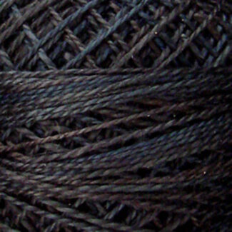 Valdani Perle Cotton Size 8, variegated: O511 - Black Sea