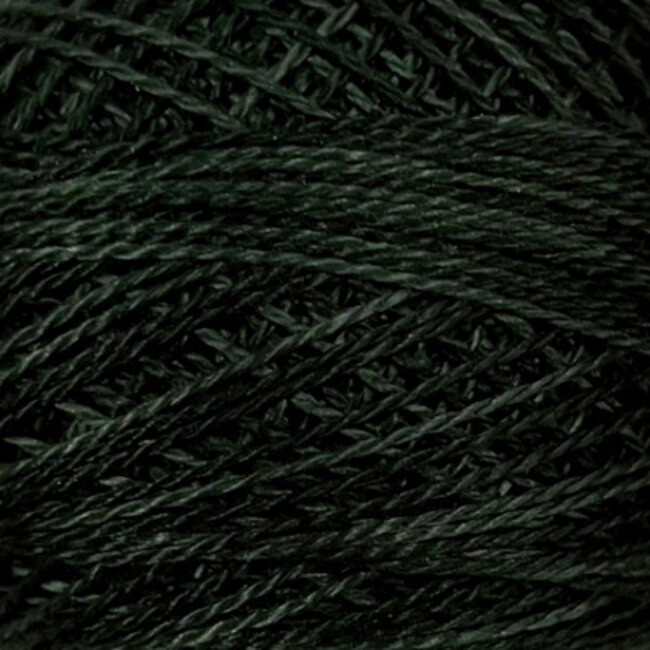 Perle Cotton Size 8, variegated: O41 - Deep Forest Greens