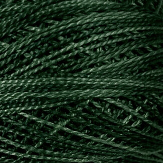 Valdani Perle Cotton Size 8, variegated: O39 - Forest Greens
