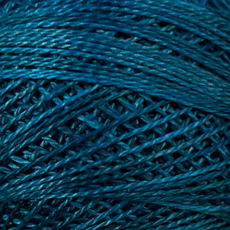 Valdani Perle Cotton Size 8, variegated: O34 - Empress Blue