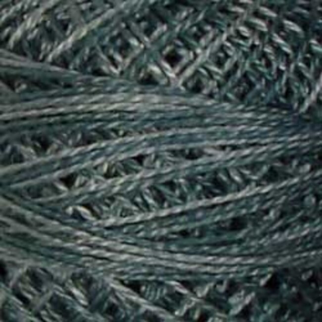 Perle Cotton Size 8, variegated: O31 - Tealish Blue