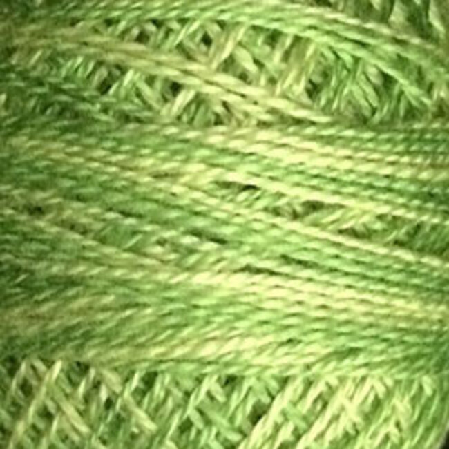 Perle Cotton Size 8, variegated: O19 - Spring Greens