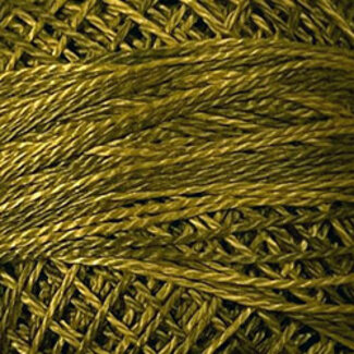 Valdani Perle Cotton Size 8, variegated: O153 - Golden Moss
