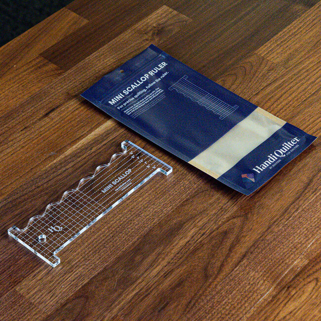 Mini Scallop Ruler