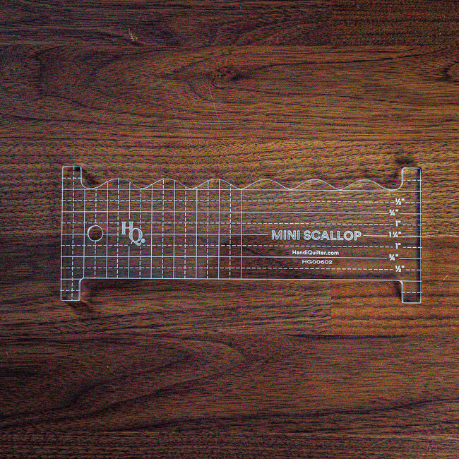 Mini Scallop Ruler