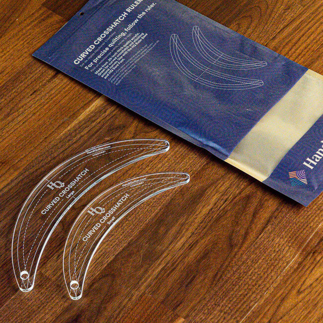 Curved Crosshatch Ruler Set (of 2)