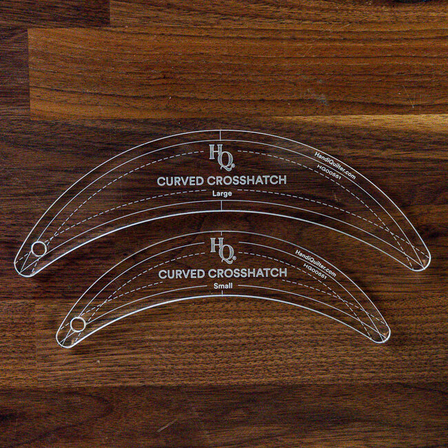 Curved Crosshatch Ruler Set (of 2)