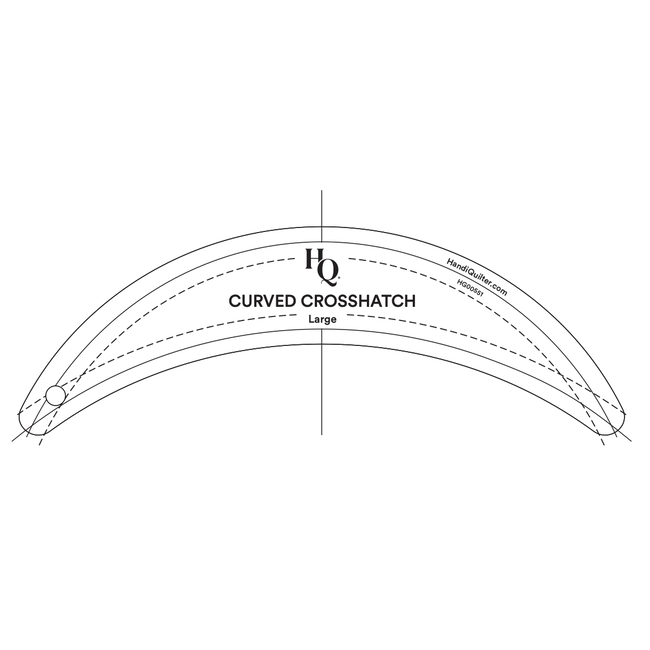 Curved Crosshatch Ruler Set (of 2)